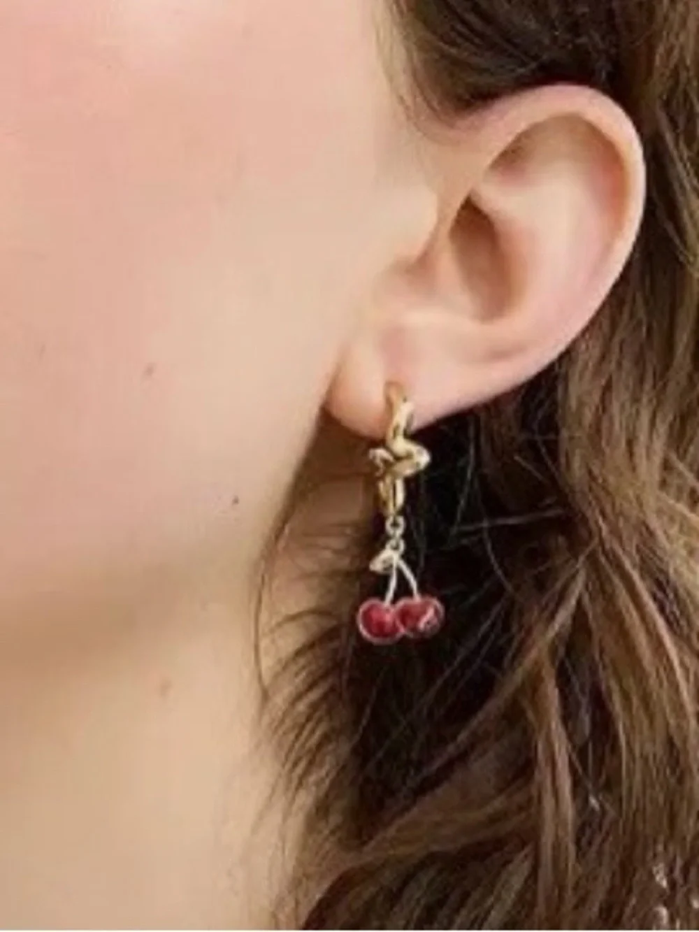 Coach Cherry Earrings - Picture 7 of 12